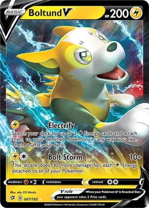 Boltund V #067/192 Ultra Rare — SWSH02: Rebel Clash