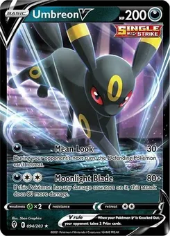 Umbreon V #094/203 Ultra Rare — Sword & Shield—Evolving Skies