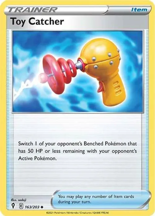 Toy Catcher #163/203 Uncommon — Sword & Shield—Evolving Skies