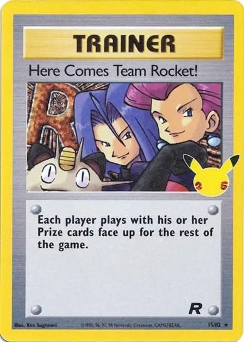 Here Comes Team Rocket! #15/82 Classic Collection — Celebrations: Classic Collection