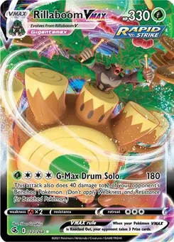 Rillaboom VMAX #023/264 Ultra Rare — Sword & Shield—Fusion Strike