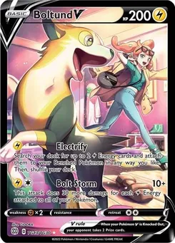 Boltund V #TG13/TG30 Ultra Rare — Sword & Shield—Brilliant Stars