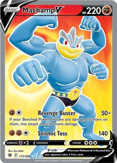 Machamp V #171/189 Ultra Rare — Sword & Shield—Astral Radiance