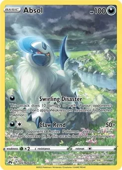 Absol #GG16/GG70 Ultra Rare — Sword & Shield—Crown Zenith