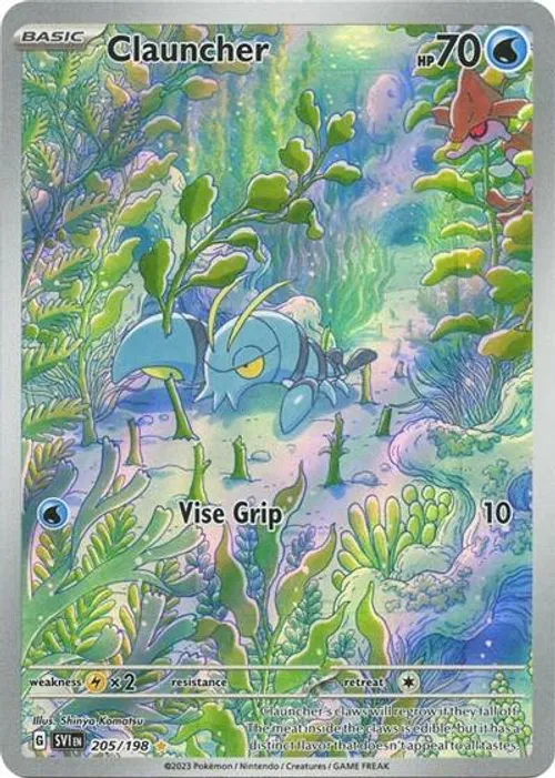 Clauncher #205/198 Illustration Rare — Scarlet & Violet