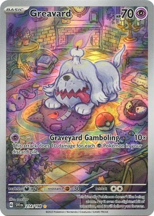 Greavard #214/198 Illustration Rare — Scarlet & Violet