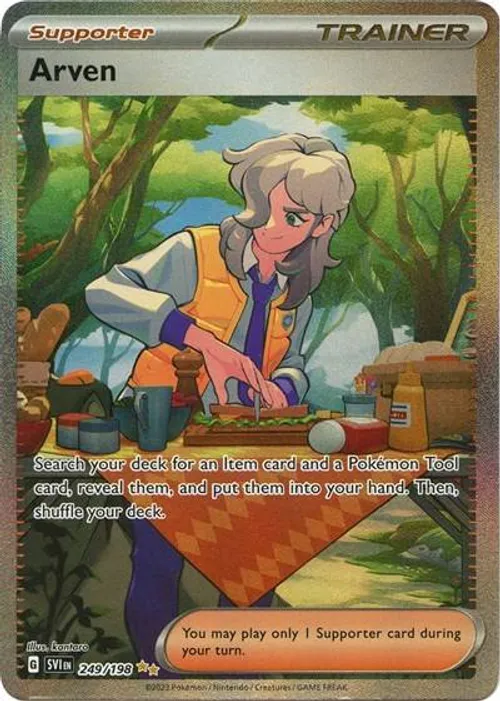 Arven #249/198 Special Illustration Rare — Scarlet & Violet