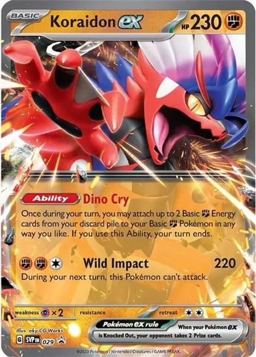 Koraidon ex - 029 #029 Promo — SV: Scarlet & Violet Promo Cards