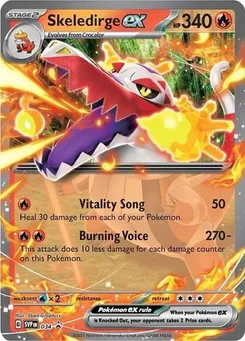 Skeledirge ex - 034 #034 Promo — SV: Scarlet & Violet Promo Cards