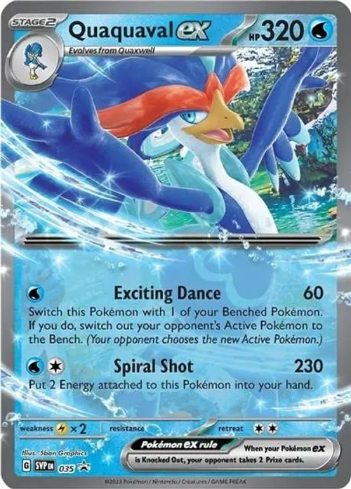 Quaquaval ex - 035 #035 Promo — SV: Scarlet & Violet Promo Cards