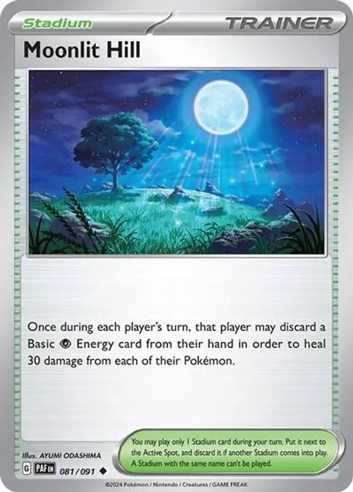 Moonlit Hill #081/091 Uncommon — Scarlet & Violet—Paldean Fates