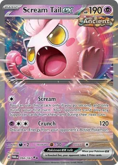 Scream Tail ex #094/167 Double Rare — Scarlet & Violet—Twilight Masquerade