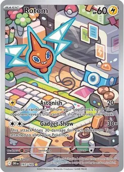 Rotom #197/182 Illustration Rare — Scarlet & Violet—Destined Rivals