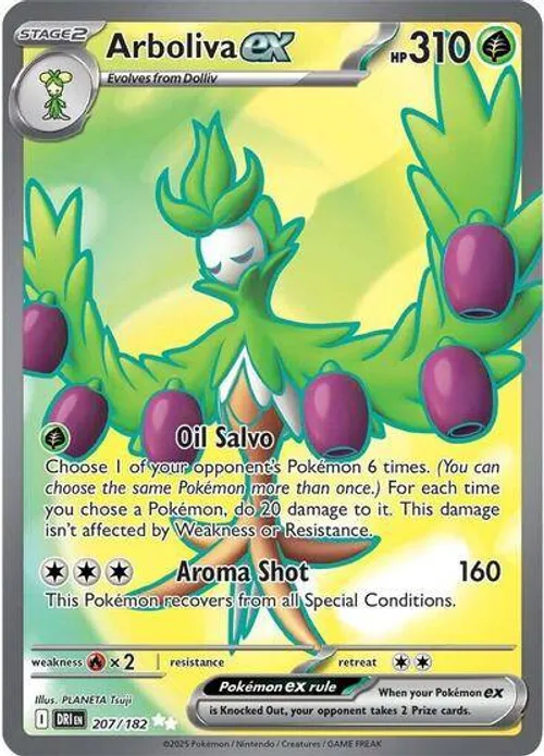 Brute Bonnet #207/182 Ultra Rare — Scarlet & Violet—Paradox Rift