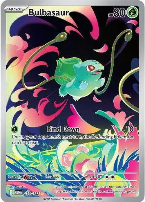 Bulbasaur #133/132 Illustration Rare — ME01: Mega Evolution