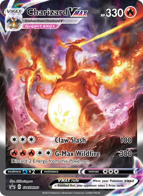 Charizard VMAX #SWSH261 Promo — Sword & Shield—SWSH Black Star Promos