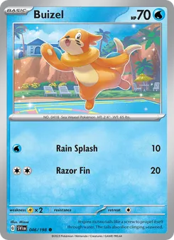 Buizel #046/198 Common — Scarlet & Violet