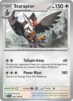 Staraptor #150/198 Uncommon — Scarlet & Violet