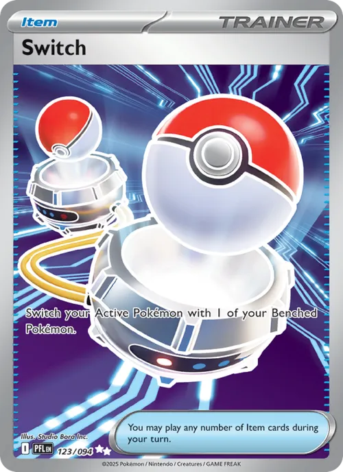 Switch #123/094 Ultra Rare — Mega Evolution—Phantasmal Flames