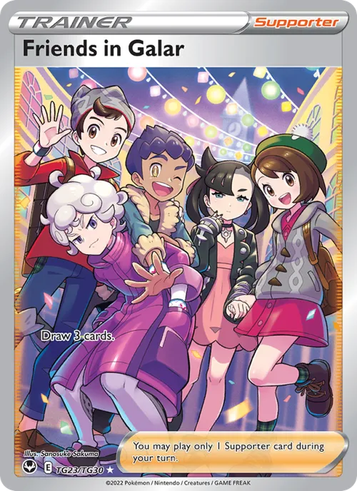 Friends in Galar #TG23/TG30 Ultra Rare — Sword & Shield—Silver Tempest