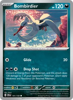 Bombirdier #101/159 Common — Scarlet & Violet—Journey Together