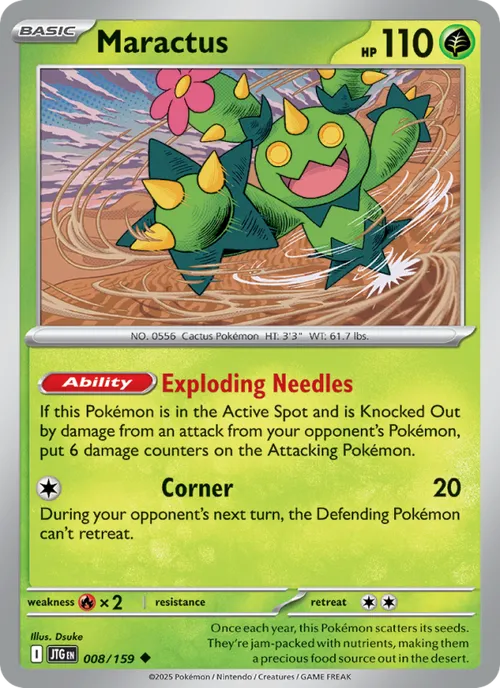 Maractus #008/159 Uncommon — Scarlet & Violet—Journey Together