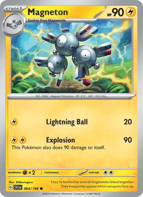 Magneton #064/198 Common — Scarlet & Violet