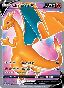 Charizard V #SWSH050 Promo — Sword & Shield—SWSH Black Star Promos