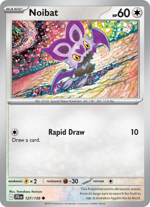 Noibat #127/159 Common — Scarlet & Violet—Journey Together