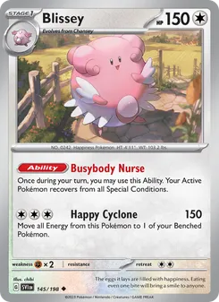 Blissey #145/198 Uncommon — Scarlet & Violet