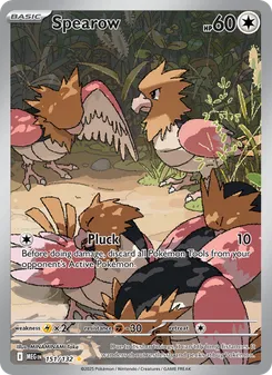 Spearow #151/132 Illustration Rare — Mega Evolution