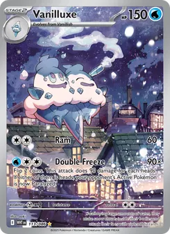 Vanilluxe #113/086 Illustration Rare — Scarlet & Violet—White Flare