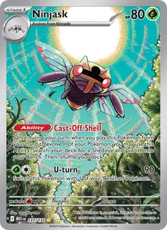 Ninjask #137/132 Illustration Rare — Mega Evolution