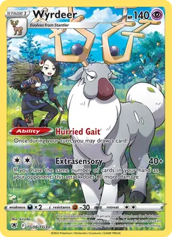 Wyrdeer #TG06/TG30 Ultra Rare — Sword & Shield—Astral Radiance