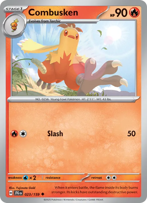 Combusken #023/159 Uncommon — Scarlet & Violet—Journey Together
