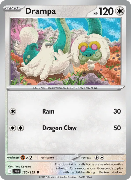 Drampa #130/159 Common — Scarlet & Violet—Journey Together