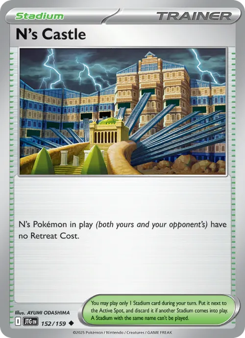 N's Castle #152/159 Uncommon — Scarlet & Violet—Journey Together