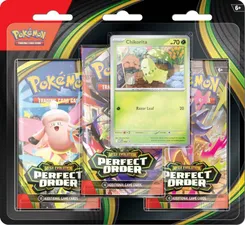 Mega Evolution—Perfect Order Three-Booster Blister