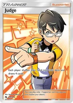 Judge (Full Art) #209/214 Ultra Rare — SM - Lost Thunder