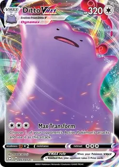 Ditto VMAX #051/072 Ultra Rare — Sword & Shield—Shining Fates