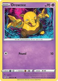 Drowzee #061/203 Common — Sword & Shield—Evolving Skies