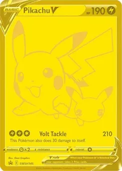 Pikachu V - SWSH145 #SWSH145 Promo — SWSH: Sword & Shield Promo Cards