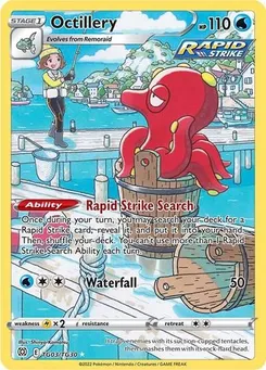 Octillery #TG03/TG30 Ultra Rare — Sword & Shield—Brilliant Stars