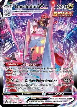 Duraludon VMAX #TG21/TG30 Ultra Rare — Sword & Shield—Silver Tempest