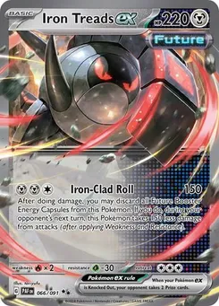 Iron Treads ex #066/091 Double Rare — Scarlet & Violet—Paldean Fates