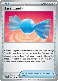 Rare Candy #089/091 Common — Scarlet & Violet—Paldean Fates