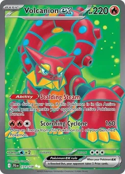 Volcanion ex #171/159 Ultra Rare — Scarlet & Violet—Journey Together