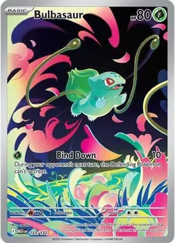 Bulbasaur #133/132 Illustration Rare — ME01: Mega Evolution