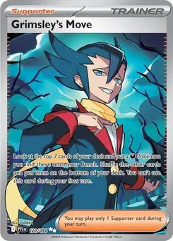 Grimsley's Move #120/094 Ultra Rare — Mega Evolution—Phantasmal Flames