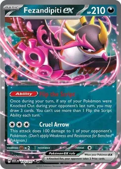 Fezandipiti ex #142/217 Double Rare — Mega Evolution—Ascended Heroes